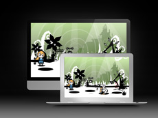 Disney / Alice in Wonderland, Advergame Widget